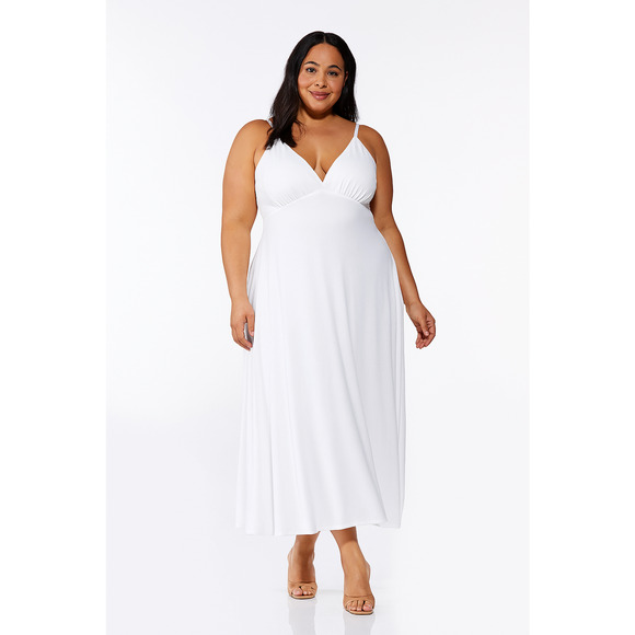 Refinity City‎ Chic Sailing Away Dress Strap Ivory Women's 20 / L - Picture 1 of 5